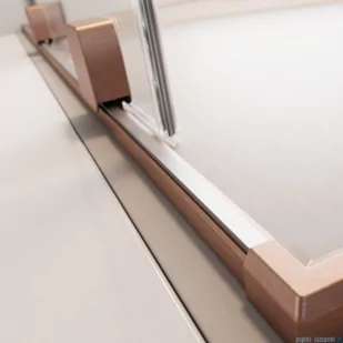 Radaway Furo Brushed Copper PND II parawan nawannowy 130cm lewy szczotkowana miedź 10109688-93-01L/10112644-01-01 - Akcesoria do armatury i ceramiki - miniaturka - grafika 4