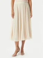 Spódnice - Rinascimento Spódnica plisowana CFC0128147003 Beżowy jasny Regular Fit - miniaturka - grafika 1