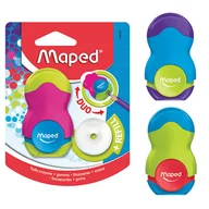 Temperówki - Maped temperówka z gumką, Loopy - miniaturka - grafika 1