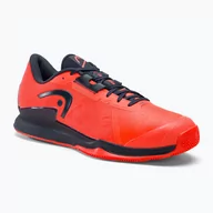 Buty sportowe męskie - Buty do tenisa męskie HEAD Sprint Pro 3.5 Clay fiery coral/blueberry - miniaturka - grafika 1