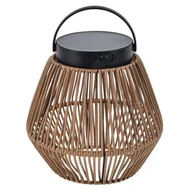 Lampy stojące - Lampa solarna boho Coppa 6933708330 Lutec IP44 LED 2,8W 4000K czarny brązowy - miniaturka - grafika 1