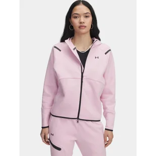 Bluza z kapturem damska Under Armour Unstoppable FZ - Bluzy sportowe damskie - miniaturka - grafika 1