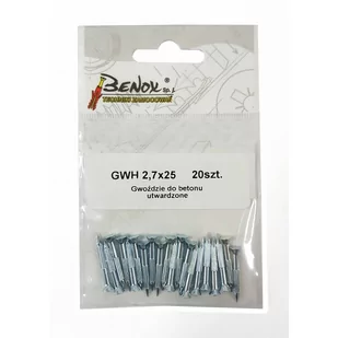 Gwóźdź hartowany 2.7x25 mm (20 szt.) - Gwoździe - miniaturka - grafika 1