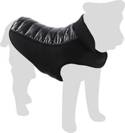 Płaszcze damskie - Flamingo Płaszcz dla psa Jakaro czarny - Rozmiar 55 cm (A: 55 cm, B: 40-48 cm, C: 68-74 cm) - idealny dla Border Collie, Cocker Spaniel, Labrador, Vizsla i Beagle - miniaturka - grafika 1