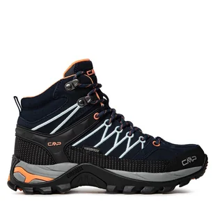 Trekkingi CMP Rigel Mid Wmn Trekking Shoes Wp 3Q12946 Granatowy - Buty trekkingowe damskie - miniaturka - grafika 1
