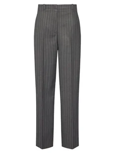 Tommy Hilfiger Spodnie materiałowe WW0WW47550 Szary Wide Leg - Spodnie sportowe damskie - miniaturka - grafika 1