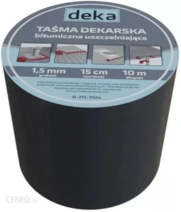TAŚMA USZCZELNIAJĄCA DEKARSKA ALUBUTYL 15CM*10MB BRĄZOWY - Taśmy izolacyjne i naprawcze - miniaturka - grafika 1