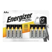 Baterie i akcesoria - Energizer e300128000  bateria alkaliczna LR6, AA, Blister 8 sztuki E300128000 - miniaturka - grafika 1