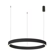 Lampy sufitowe - Brasco Down D80 lampa wisząca 1xLED/60W czarna - miniaturka - grafika 1