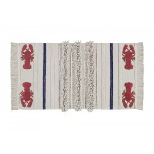 Dywan LORENA CANALS Mini Lobster, beżowo-czerwony, 80x140 cm - Dywany - miniaturka - grafika 1