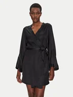 Szlafroki damskie - Chantelle Szlafrok Legend C17WV0 Czarny - miniaturka - grafika 1