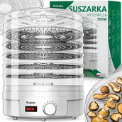 Suszarki do grzybów, owoców i warzyw - SUSZARKA DO GRZYBÓW OWOCÓW WARZYW ZIÓŁ SPOŻYWCZA DUŻA 5 SIT MOCNA 500W - miniaturka - grafika 1