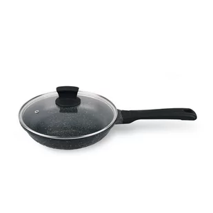 Maestro Patelnia z pokrywką Granite 28 cm MR-1225-28 - Patelnie - miniaturka - grafika 1