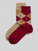 Skarpetki damskie - Skarpety z wyhaftowanymi rombami w zestawie 2 szt. model ‘Everyday’ - miniaturka - grafika 1