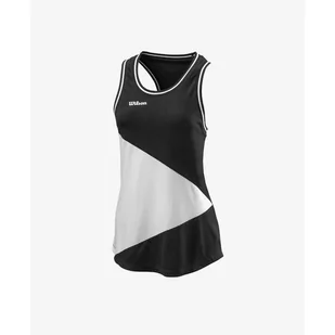 Koszulka bez rękawów tenisowa damska Wilson Team II Tank - Lekkoatletyka - miniaturka - grafika 1