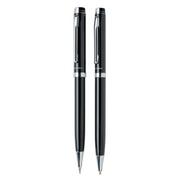 Zestawy piśmiennicze - Swiss Peak Zestaw piśmienny długopis i ołówek automatyczny Luzern Czarny uniwersalny 162786-uniw - miniaturka - grafika 1