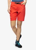 Odzież trekkingowa damska - Spodenki turystyczne damskie Haglofs Lizard Softshell Shorts - poppy red - miniaturka - grafika 1