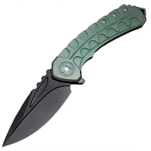 Nóż składany Bestech Knives Buwaya - Green - Noże - miniaturka - grafika 1