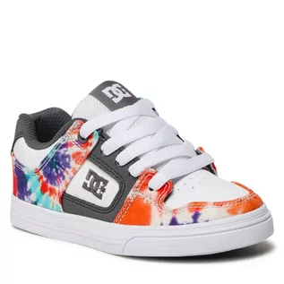 Buty dla dziewczynek - Sneakersy DC - Pure ADBS300267 Primary Tie Dye(TIE) - grafika 1