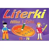 Książki edukacyjne - Literki Alfika i Zetki H - N - Alfa-Zet - miniaturka - grafika 1