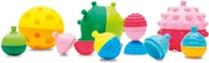 Zabawki sensoryczne - LALABOOM Kulko-klocki 3 Odkrywcze kule 61360 Lalaboom 729120 - miniaturka - grafika 1
