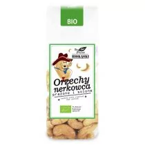 BIO PLANET ORZECHY NERKOWCA PRAŻONE I SOLONE BIO 100 g - - Orzeszki - miniaturka - grafika 1