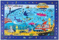 Puzzle - Robotime, puzzle drewniane z grą edukacyjną - miniaturka - grafika 1