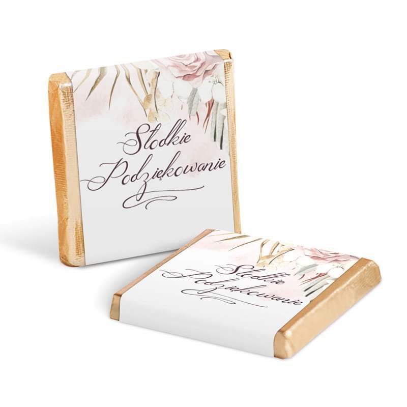 CZEKOLADKI podziękowanie kolekcja Natural 100szt