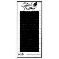 Sztuczne rzęsy i akcesoria - Jolash, Rzęsy Black Feather Skręt C, 0,10, MIXmm - miniaturka - grafika 1