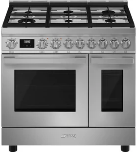 Kuchenka gazowo-elektryczna SMEG CPF92GMX - Kuchenki gazowo-elektryczne - miniaturka - grafika 1