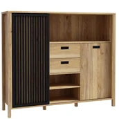 Regały - Stojący nowoczesny regał na nóżkach C2-R65 - miniaturka - grafika 1