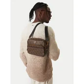 Torby męskie - Saszetka Guess HMMILO P5422 Brązowy - miniaturka - grafika 1