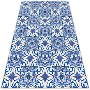 Dywan winylowy do domu Hiszpańskie kafle 80x120 cm - Dywany - miniaturka - grafika 1