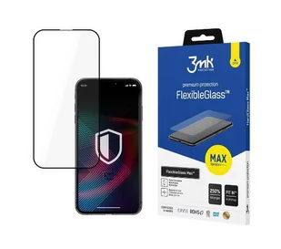 Szkło hybrydowe 3MK FlexibleGlass Max do Apple iPhone 14 - Szkła hartowane na telefon - miniaturka - grafika 3