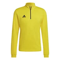 Bluzy męskie - adidas bluza męska, żółty/czarny (Team Yellow/Black), S - miniaturka - grafika 1