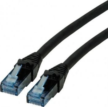 Roline ROLINE UTP Patchcord Cat.6a Component Level, LSOH, czarny, 10 m