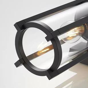 Lucande Brienne kinkiet zewnętrzny, szklany klosz - Lampy ogrodowe - miniaturka - grafika 5