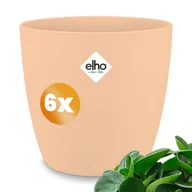 Donice - Doniczka Bruksela Gardenbruk Zestaw 6 sztuk brzoskwinia 18x17cm 33L - miniaturka - grafika 1