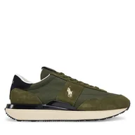 Sneakersy męskie - Sneakersy Polo Ralph Lauren Train 89 Pp 809965081001 Zielony - miniaturka - grafika 1
