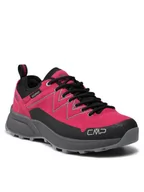Buty trekkingowe damskie - CMP Trekkingi Kaleepso Low Wmn Shoe Wp 31Q4906 Różowy - miniaturka - grafika 1