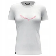 Koszulki i topy damskie - Salewa Koszulka Solid Dry 00-0000027019_0010 R Xs - miniaturka - grafika 1