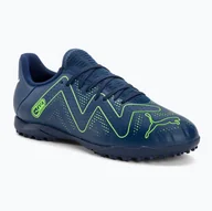 Piłka nożna - Buty piłkarskie dziecięce PUMA Future Play TT persian blue/pro green - miniaturka - grafika 1