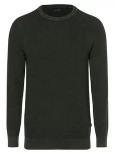 Jack & Jones - Sweter męski  Jjematt, zielony - Swetry męskie - miniaturka - grafika 1