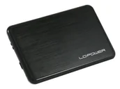 Kable komputerowe i do monitorów - LC Power Obudowa HDD LC-POWER LC-25BUB 2,5" USB 2.0 Al Bl (500GB) LC-PRO-25BUB - miniaturka - grafika 1
