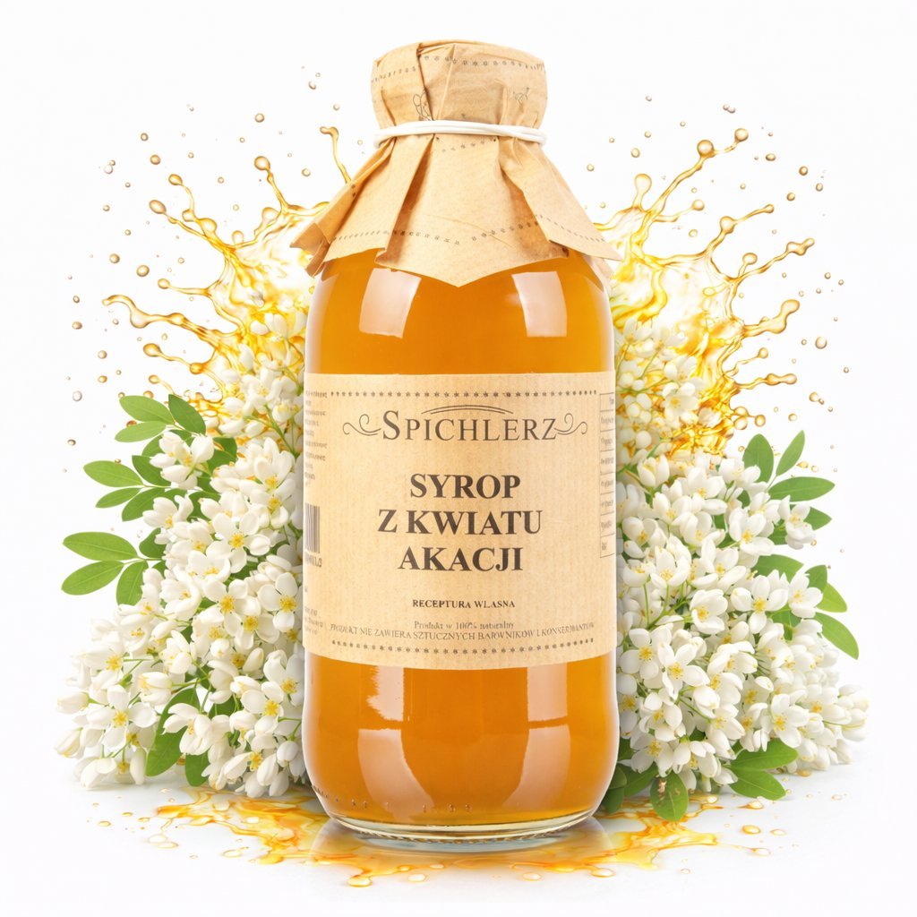 Syrop z kwiatu akacji 330 ml