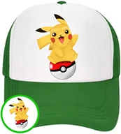 Czapki i chusty sportowe męskie - CZAPKA Z DASZKIEM POKEMON PIKACHU DLA DZIECI SIATKA - miniaturka - grafika 1