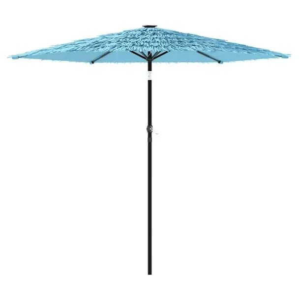 Parasol ogrodowy niebieski 268x268x226 cm
