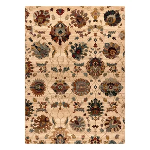 Dywan wełniany SUPERIOR LATICA krem beżowy 100x150 cm - Dywany Dywan wełniany SUPERIOR LATICA krem beżowy 100x150 cm - Dywany - miniaturka - grafika 1