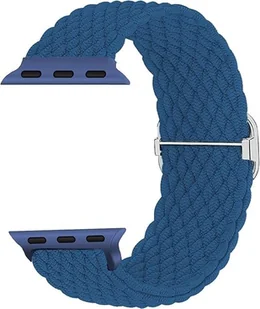 PASEK DO ZEGARKA APPLE WATCH 38/40/41mm iWatch 8/7/6/5/4/3/2/1/SE NIEBIESKI - Akcesoria do smartwatchy - miniaturka - grafika 1