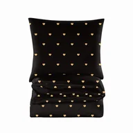 Pościel - Pościel Bawełniana 140X200 Złote Serce - miniaturka - grafika 1